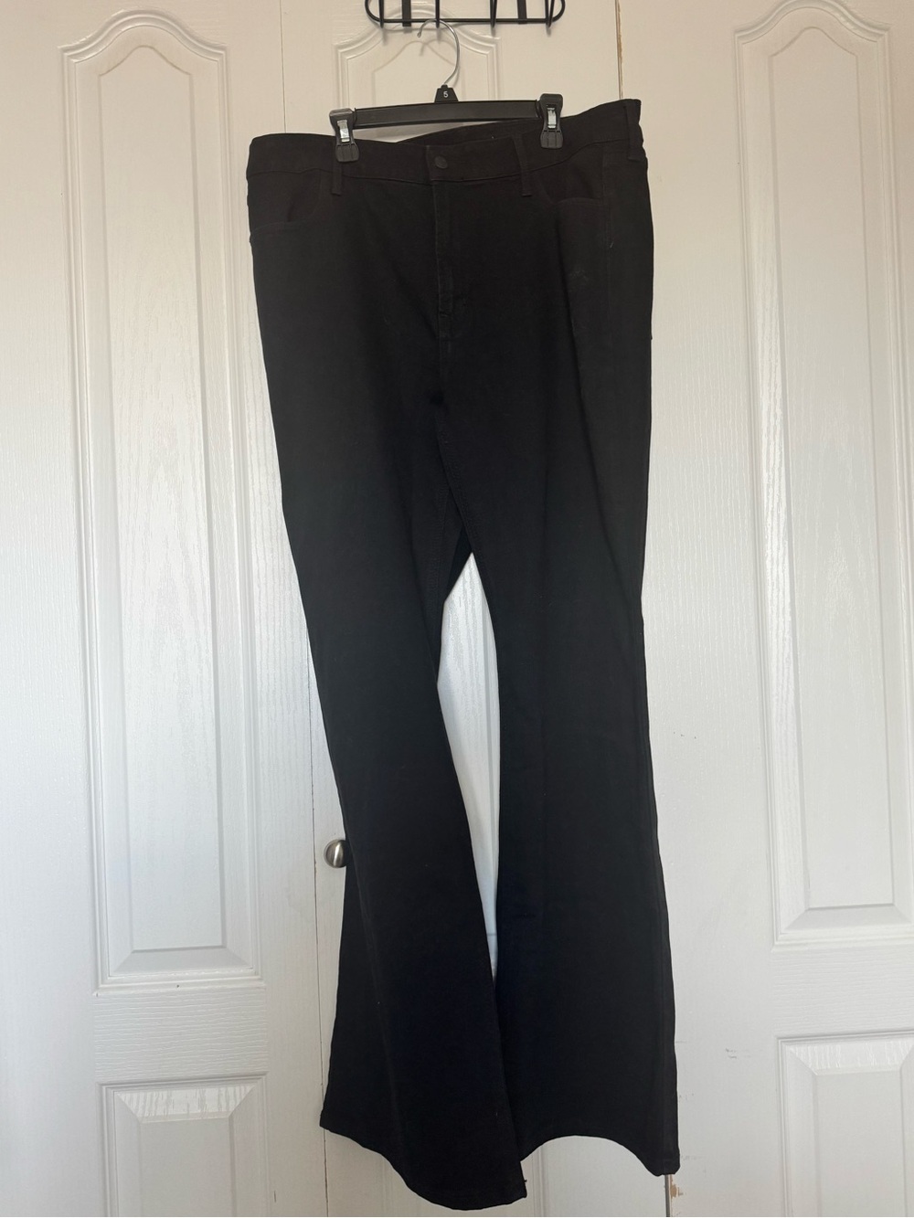 Old Navy High-Rise Black Wow Flare Jeans Size 14